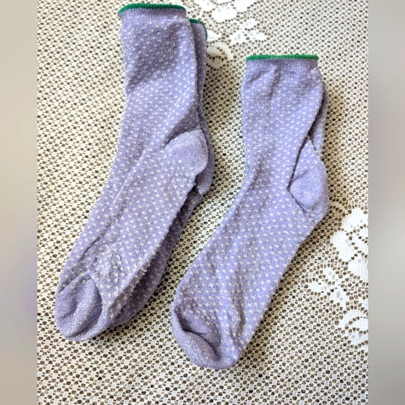 Free People Holiday Metallic Socks Bundle - Picture 2 of 3